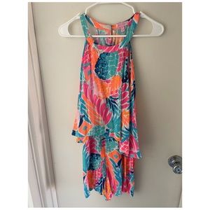 Lilly Pulitzer Edona romper goombay smashed